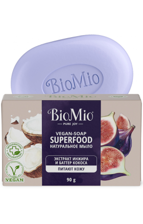 Bio Mio cream soap with fig and coconut essential oils 90g