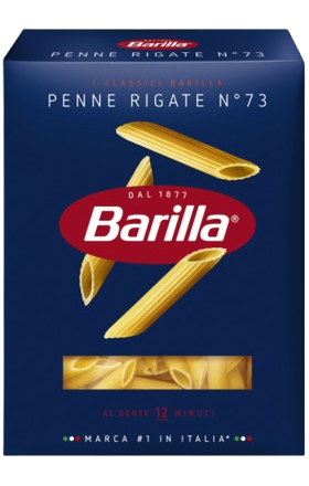 Pasta "Barilla" Penne Rigate №73 450g 