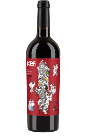 Wine "Karas" Kef Reserve, red dry 0.75l
