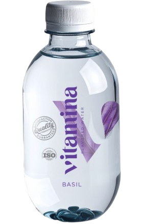Drinking water "Vitamina" basil flavor 255 ml