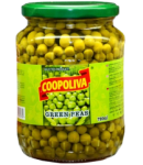 Green peas "Coopoliva" 720g