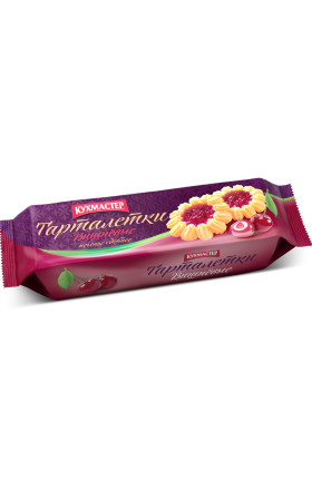 Biscuit "Kuhmaster" cherry tartlet 240g