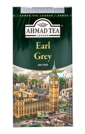 Սև թեյ «Ahmad» Earl Grey 25հատ