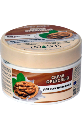 Դեմքի և մարմնի սկրաբ «Belle Jardin» ընկույզ 200մլ