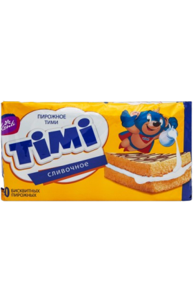 Бисквит со сливочным кремом "Konti Timi" 300г