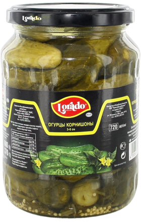 Վարունգ «Lorado» 720մլ 