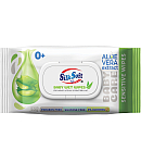 Wet baby wipes "Silk Soft" aloe vera 100 pcs