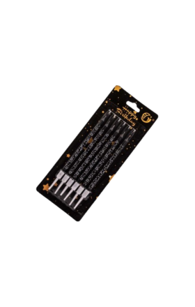 Մոմ Happy Birthday 6հատ 