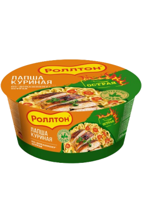 Լապշա «Роллтон» հավի կծու 90գր