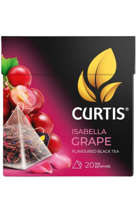 Թեյ սև «Curtis» Իզաբելլա Գրեյպ 20հատ