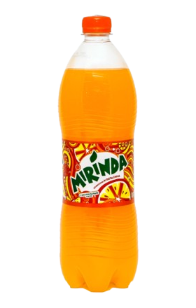 Refreshing carbonated drink "Mirinda" 1l Orange  