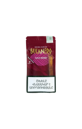 Cigarillo "Bucanero Wild Berry" 5 pcs