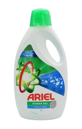 Гель для стирки "Ariel" чистота и свежесть, универсальный 2,5л