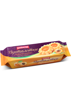 Թխվածքաբլիթ «Кухмастер» տարտալետկա ծիրանի 240գ