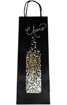 A gift bag of wine