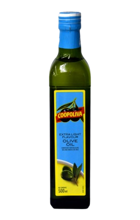 Olive oil "Coopoliva" Extra Light 0.5l 