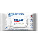 Անձեռոցիկ խոնավ  «Silk Soft» antibacterial pure line 80հատ