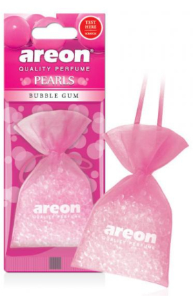 Car freshener "Areon" Pearls Bubble Gum