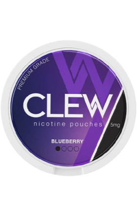 Никотиновые пакеты "Clew" – со вкусом черники, 5мг