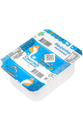 Թթվասեր «Աշտարակ Կաթ» Դասական 180գ, յուղայնությունը` 18%