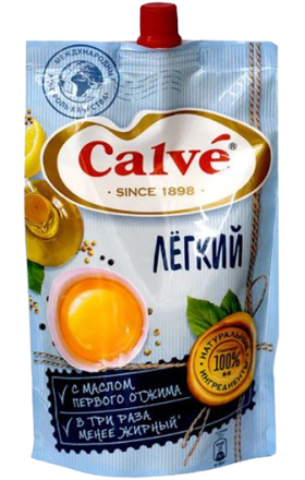 Майонез легкий "Calve" 230г 