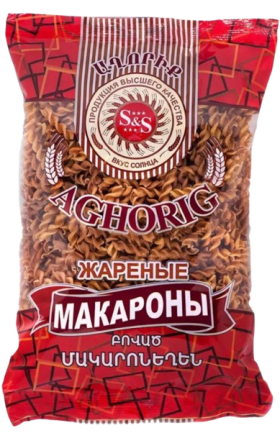 Մակարոն բոված "Աղորիք" սպիրալ 400գ