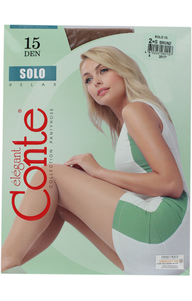 Колготки "Conte Elegant Solo Relax 15 Den N2" Бронза 