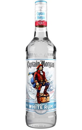 Rum "Captain Morgan" white 40% 1l