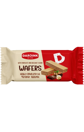 Waffles "Daroink" with chocolate and hazelnut flavor 300g