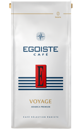 Coffee "Egoiste" Arabica Premium Voyage, whole beans, 250g