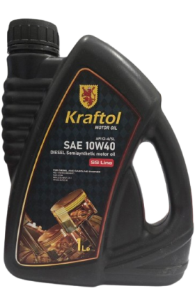 Моторное масло «Крафтол» SAE 10W-40, 1 л