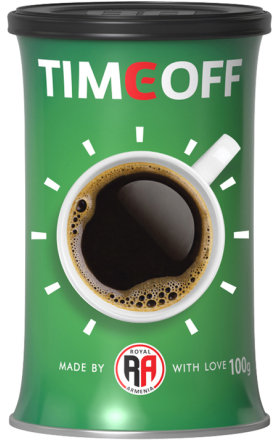 Սուրճ լուծվող «Ռոյալ Արմենիա Թայմ Օֆֆ» 100գ