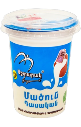 Մածուն «Աշտարակ Կաթ» Դասական, 3.2%, 450գ