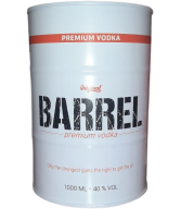 Водка  'Баррель', металлическая емкость 1л