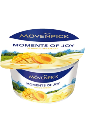 Йогурт «Mövenpick» Moments of Joy манго–абрикос, 5%, 100 г