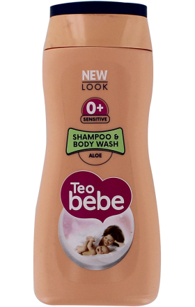 Baby shampoo & body wash "Teo Bebe Aloe" 200ml 