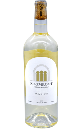 Вино Koomroot белое сухое 0.75л