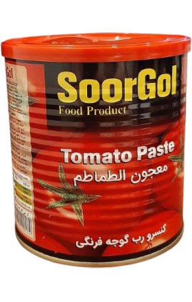 Tomato paste "Soor Gol" metal container 800g