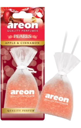 Ароматизатор для машин "Areon" Pearls Apple & Cinnamon