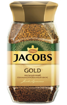 Սուրճ լուծվող «Jacobs Gold» 190գ 