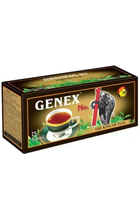 Black tea "Genex" 25*2g