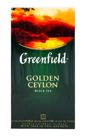 Թեյ սև «Greenfield» Golden Ceylon 25*2գ