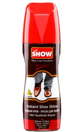 Կոշիկի հեղուկ-ներկ «Show» brown 75մլ