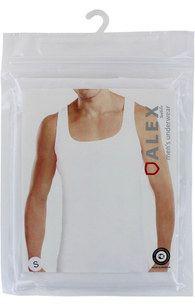 Շապիկ տղամարդու «Ալեքս» սպիտակ S