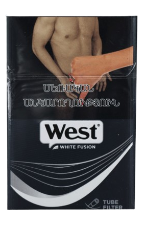Ծխախոտ «West» սպիտակ ֆյուժն