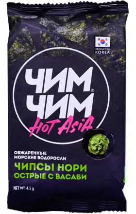 Չիպս Չիմ Չիմ կծու վասաբի 4,5գ