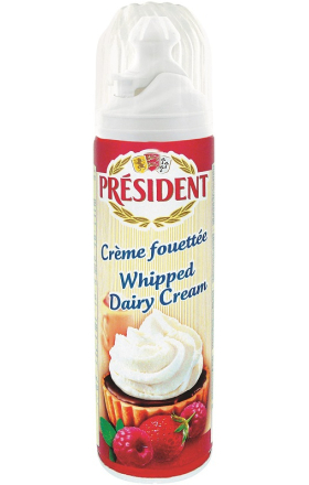  Dairy cream "President" 0.241l