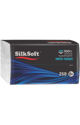 Napkin "Silk Soft", 2pcs, 250pcs 
