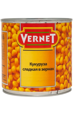 Кукуруза "Vernet" 340г 