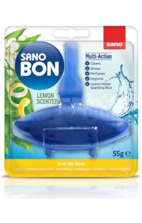 Средство чистящее для туалета "Sano" Bon Лимон 55г